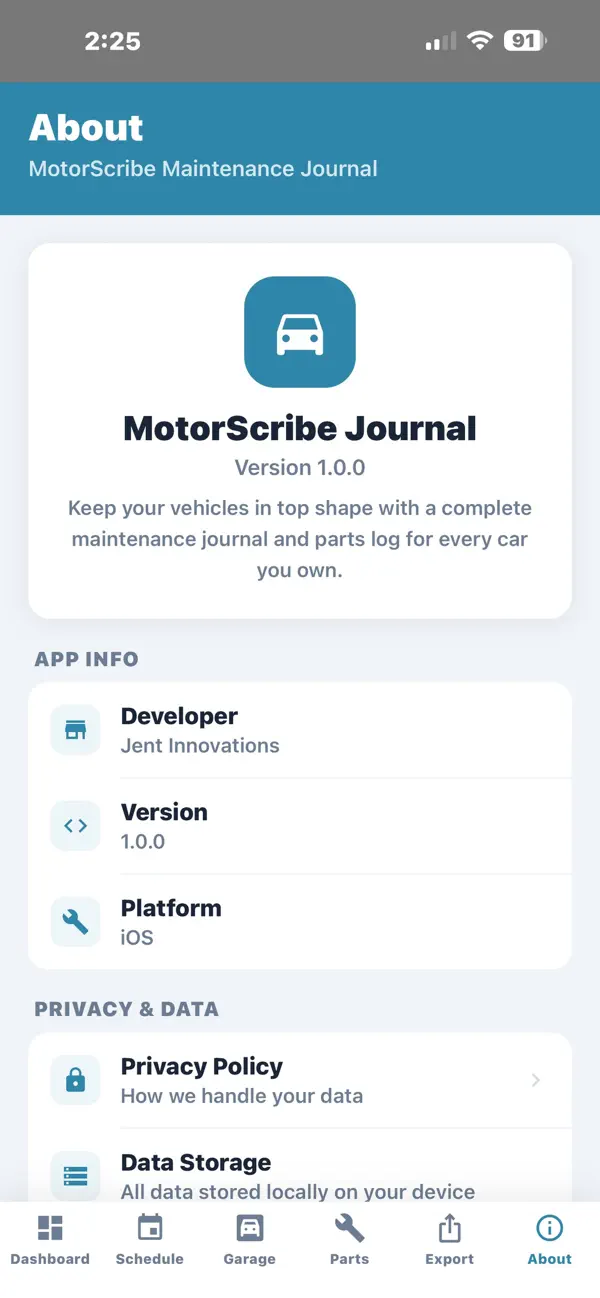 Screenshot #2 pour MotorScribe