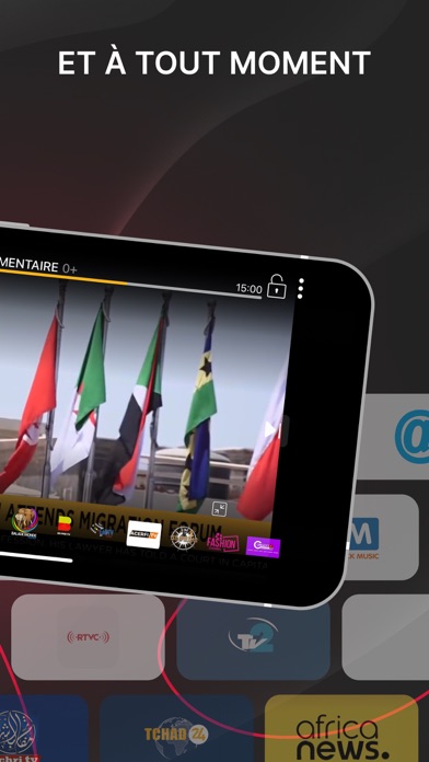 Chaînes tv·watched tv channels Screenshot