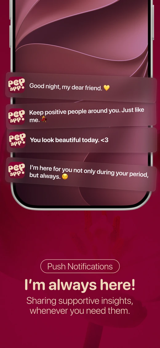 Period Tracker - Pepapp screenshot 3