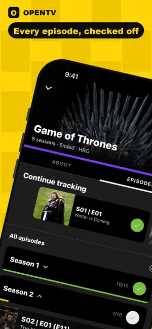 OpenTV: TV & Movie Tracker screenshot 2