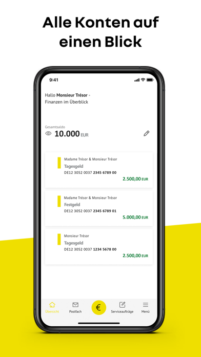 Renault Bank direkt Banking Screenshot