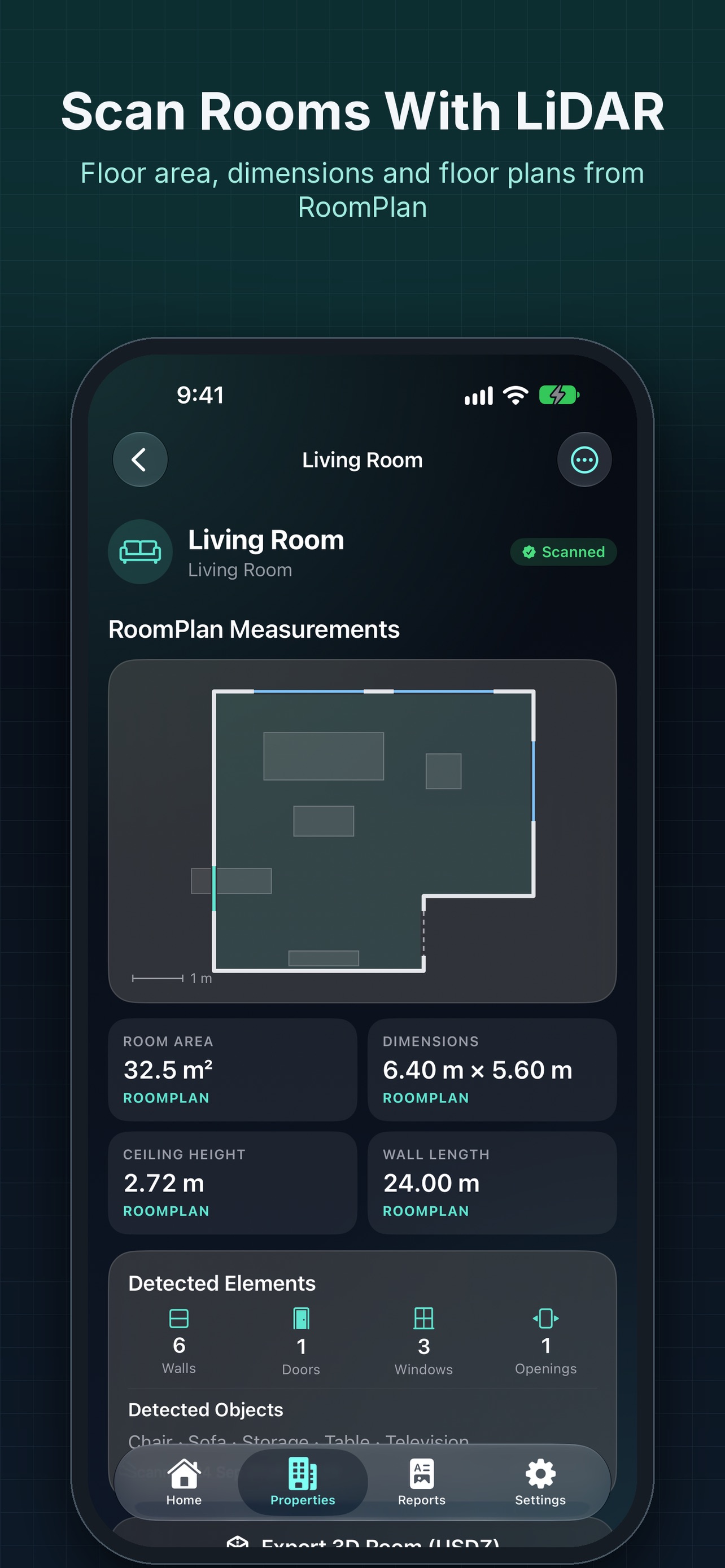 Screenshot 1 of PropScan: Property Scanner