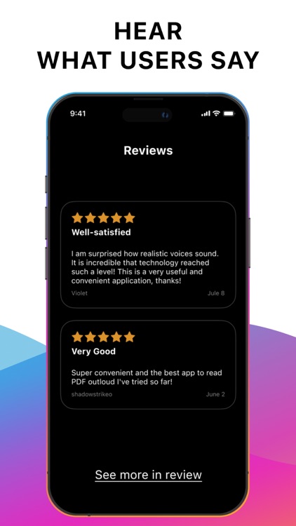 Synthy: Read aloud Text, Docs screenshot-8