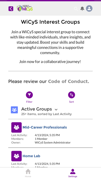 App screenshot