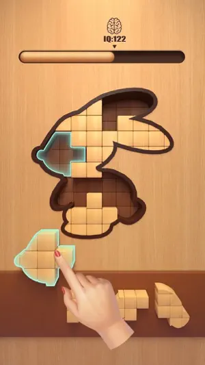 Wood Shape - Tangram Puzzle screenshot 1