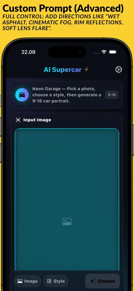 AI Supercar Photo Realistic - Graphics & Design App | MWM