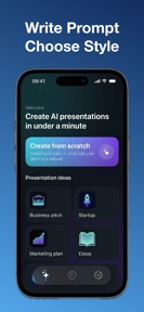 Gamma AI Graphics Slide Maker screenshot