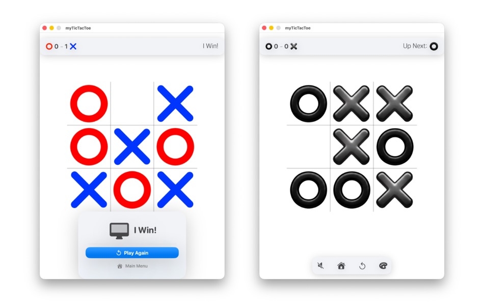 #2. myTicTacToe (macOS) От: Farid Ahmad