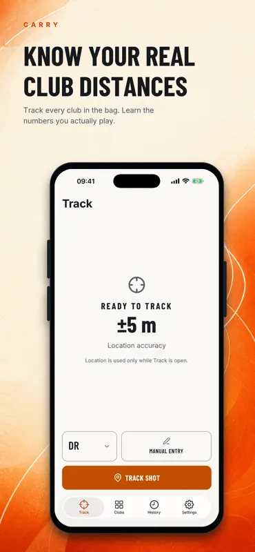 Carry - Golf Distance Tracking screenshot 1 of 6