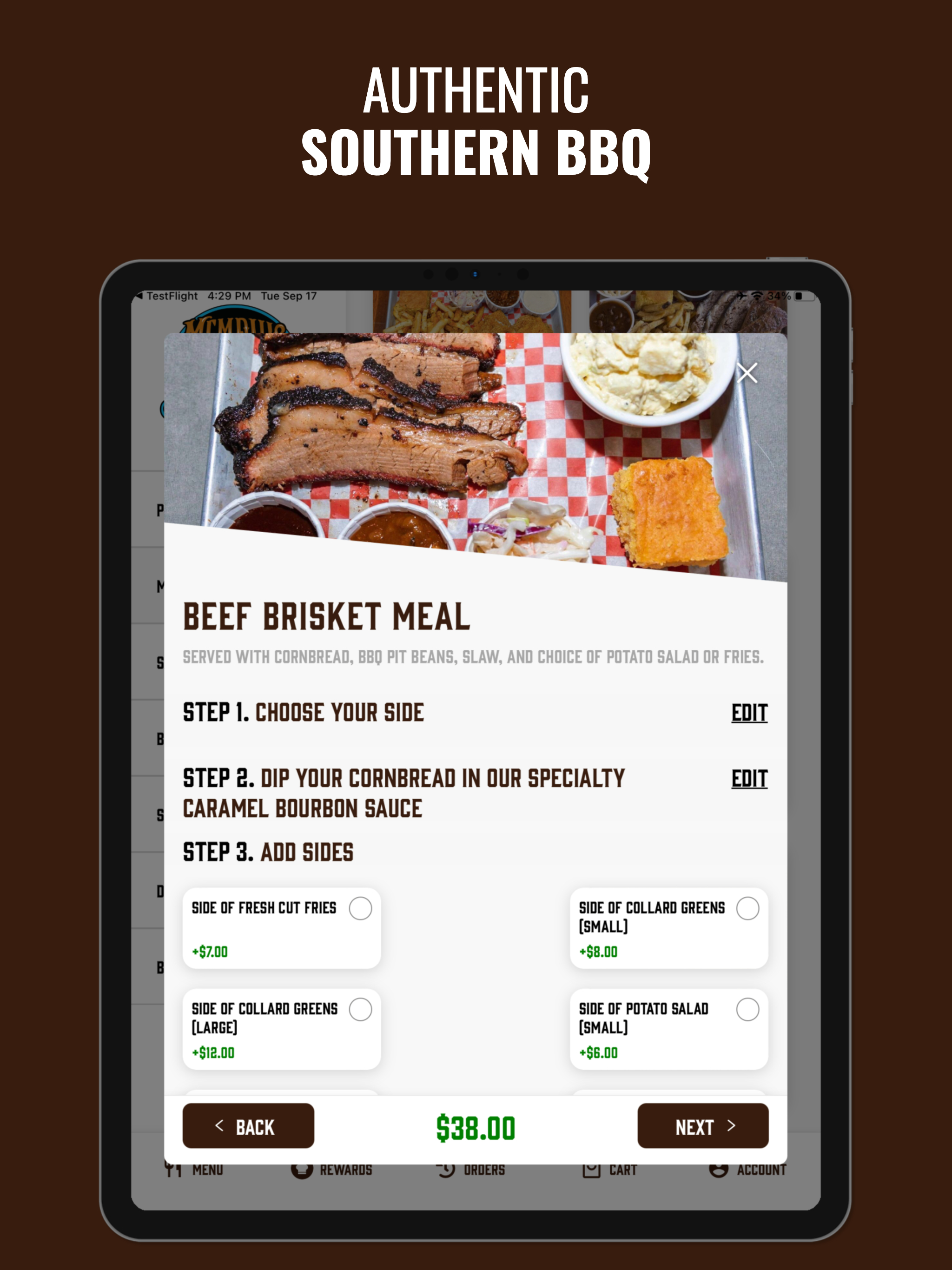Memphis Blues BBQ House screenshot 6