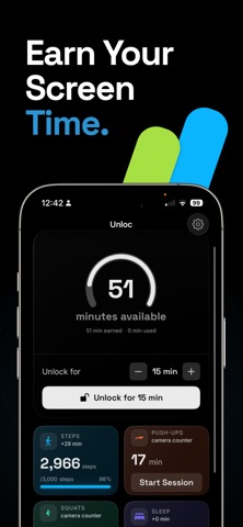 Unloc — Earn Your Screen Time screenshot