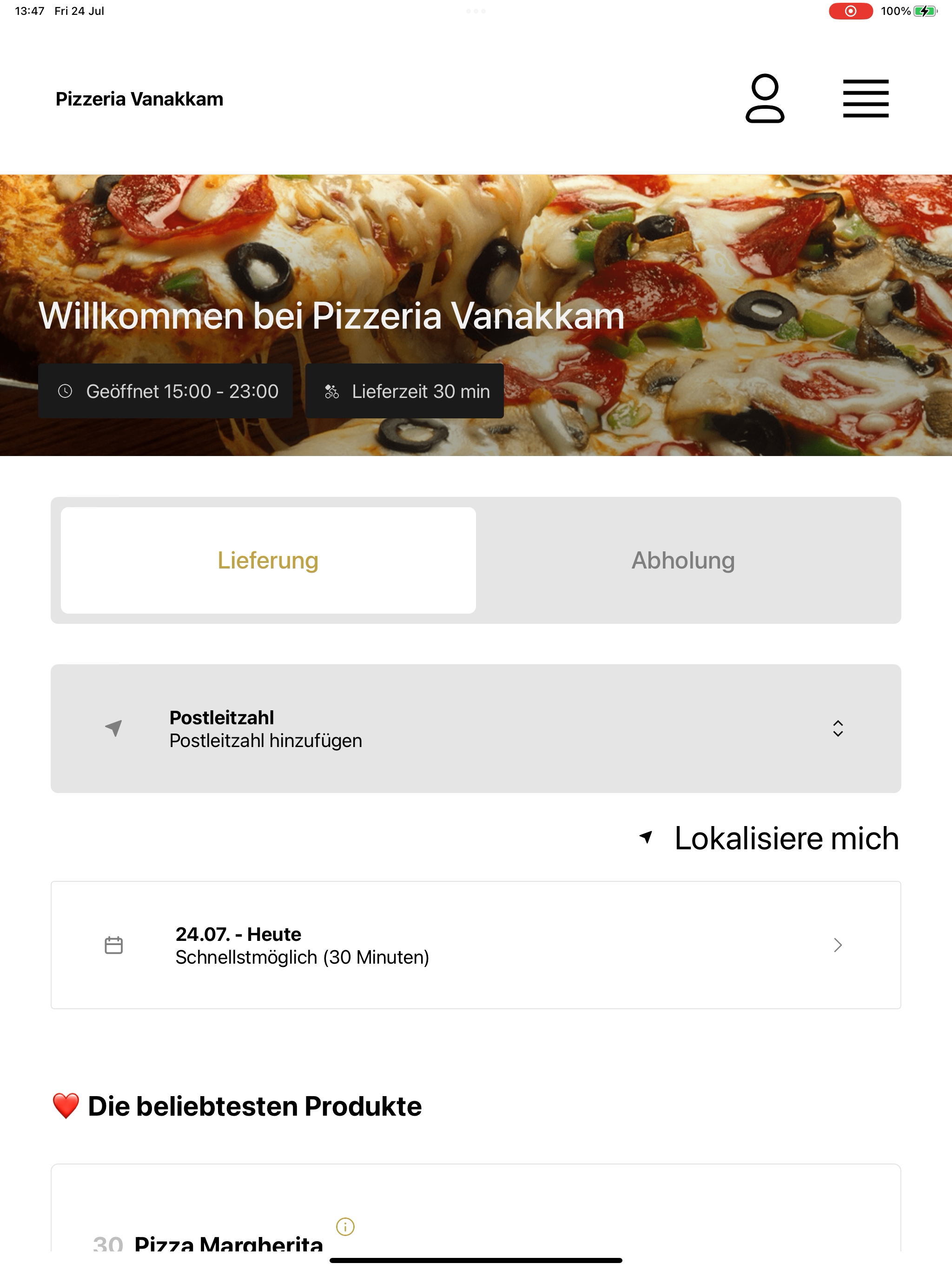 Pizzeria Vanakkam screenshot 9