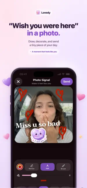 Lovedy: Couples & Widgets screenshot 2