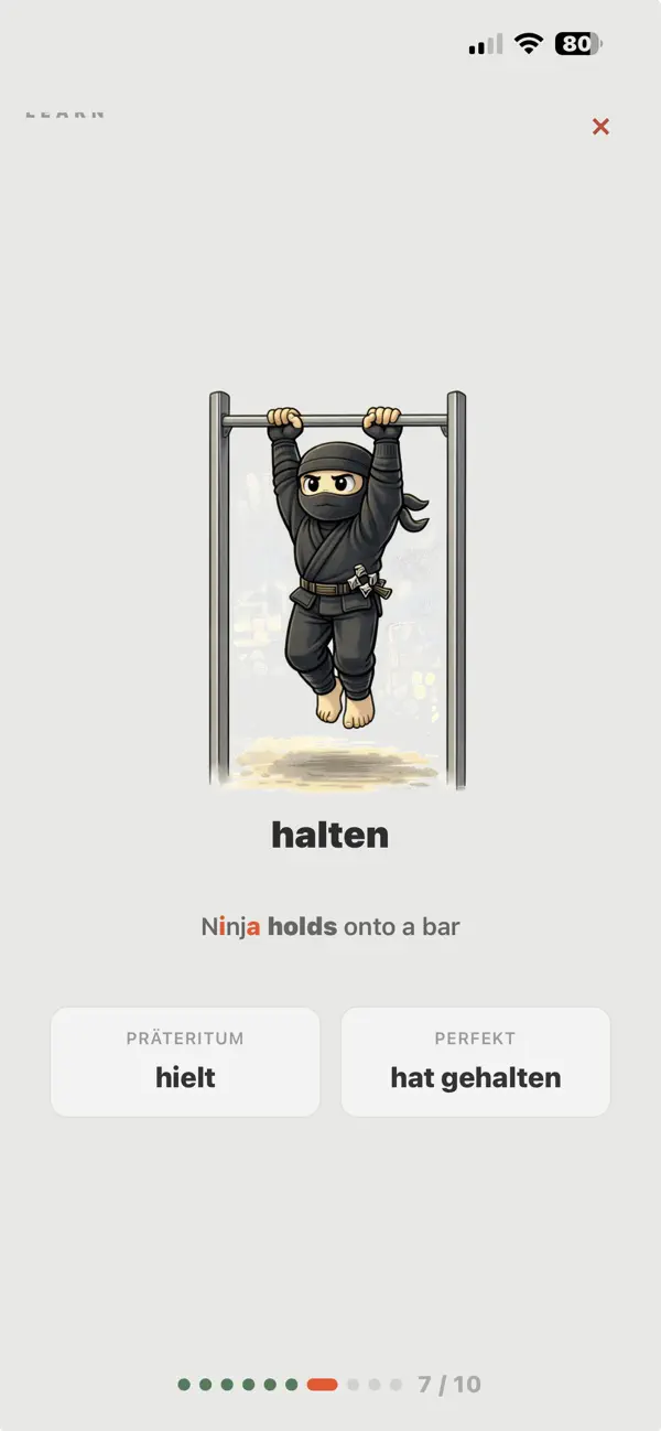 Screenshot #2 pour Verb Wizard