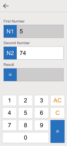 App screenshot