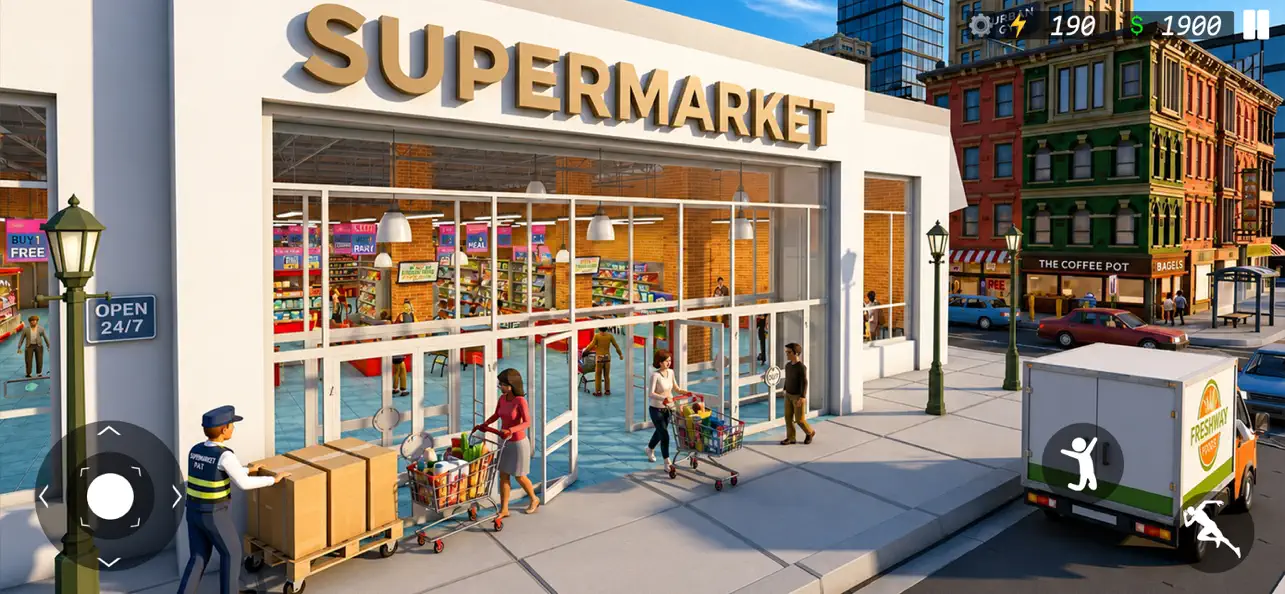 Screenshot #3 pour Simulateur de supermarché 2024