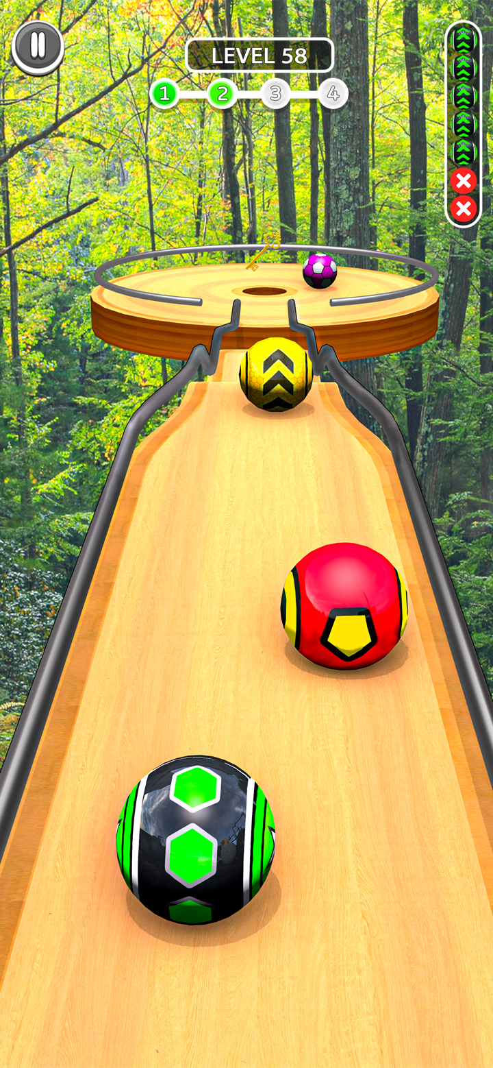 Course de balle: Jeux de balle screenshot 8