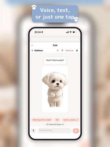 Pet Talk: Talking Pet AI iPad screenshot