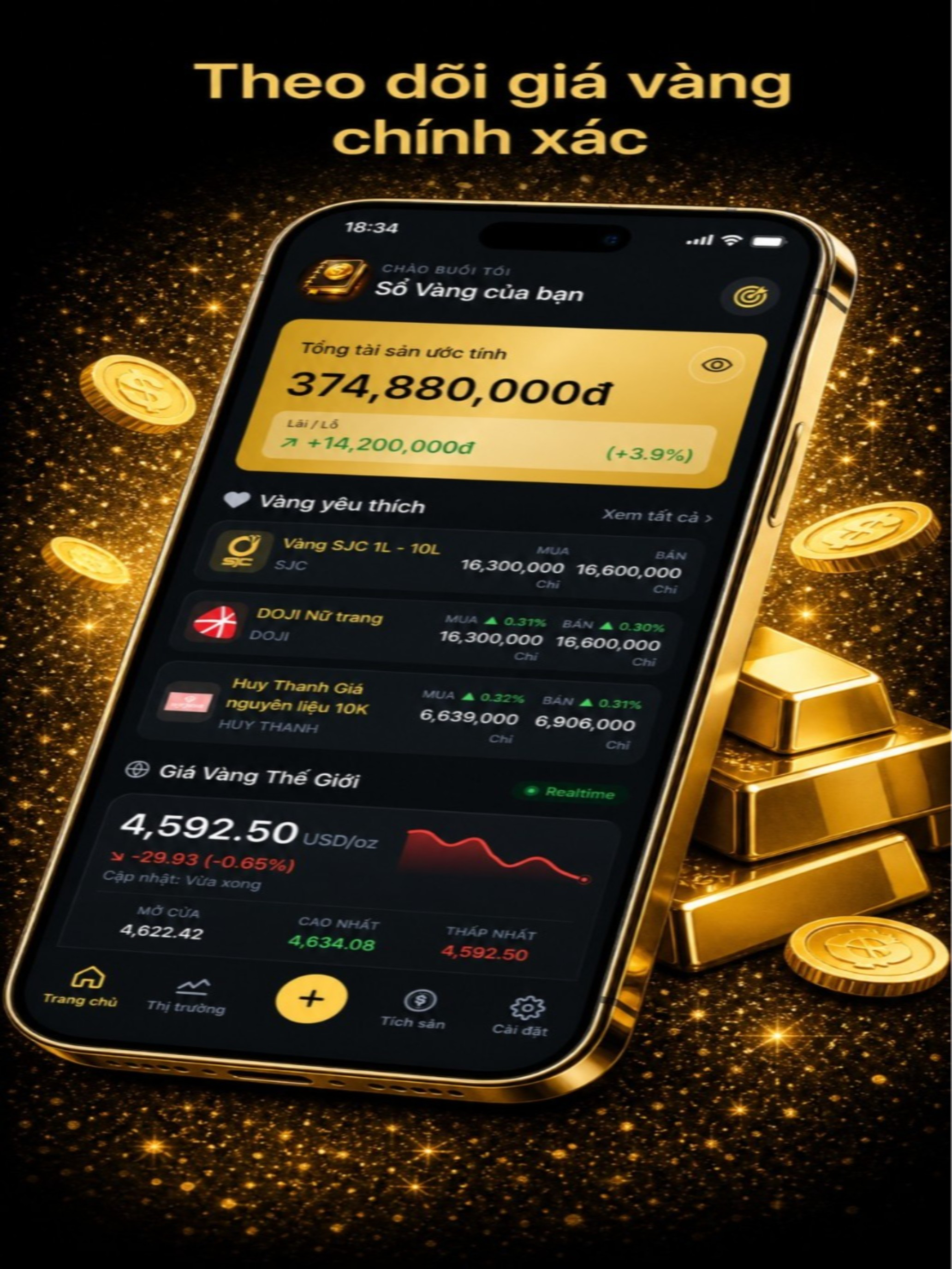Gold Tracker 24h screenshot 9