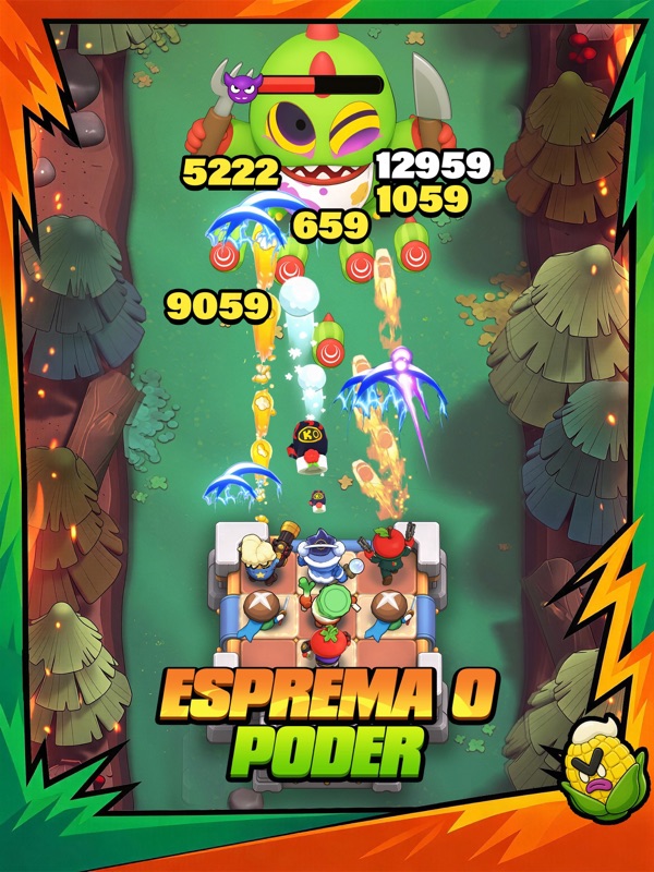Plants on Fire: Clash & Defend screenshot 7