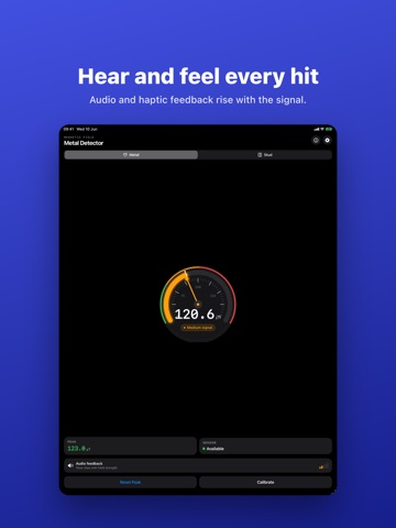 Mito: Metal Detector & Stud iPad screenshot