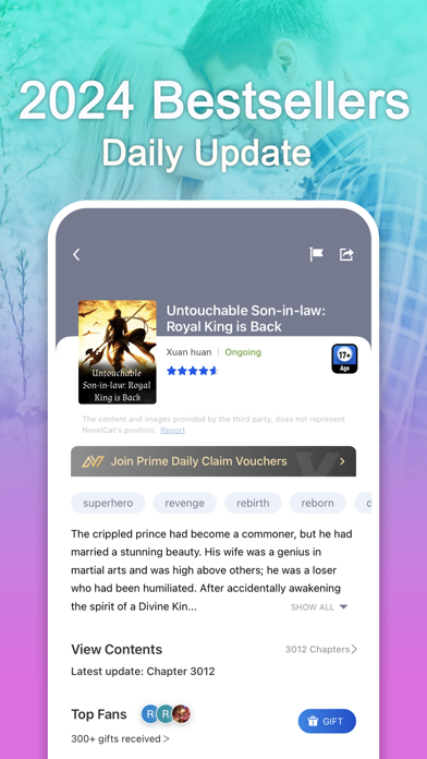 NovelCat-Novels and Books Screenshot 4 - AppWisp.com NovelCat-Novels and Books Screenshot 4 - AppWisp.com