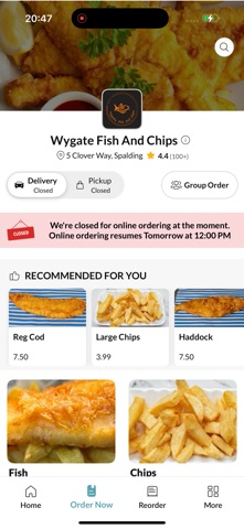 Wygate Fish And Chips Screenshot 2 of 4