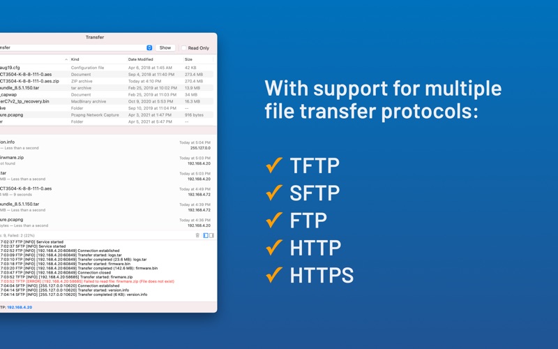 Screenshot #2 pour Transfer: File Server