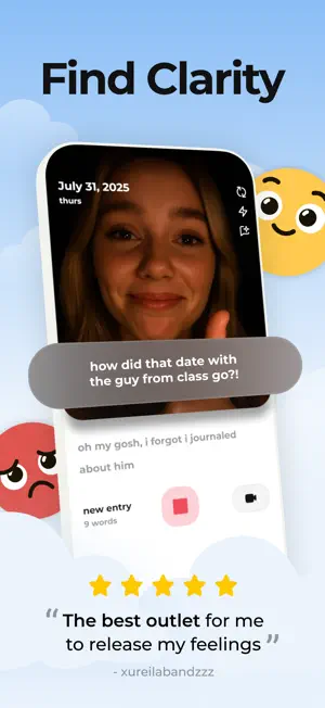 Confide - Video Journal screenshot 1
