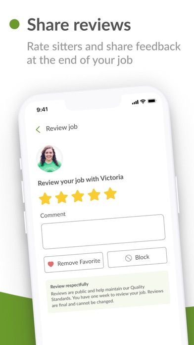 SitterTree iPhone screenshot 4 - Lifestyle app