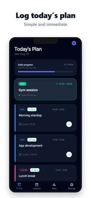 TimeHack: Time & Study Log screenshot 1