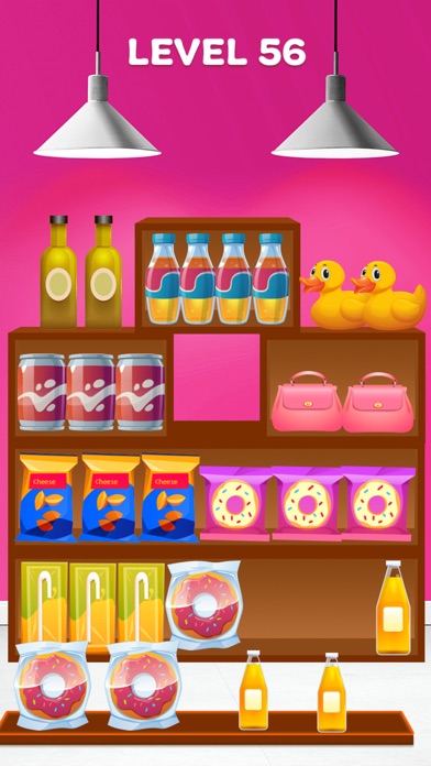 Supermarket Goods Triple Sort Screenshot