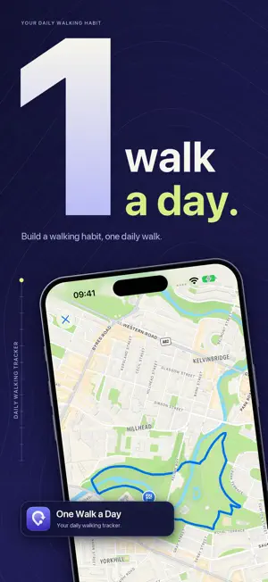 One Walk A Day: Step Counter screenshot 1