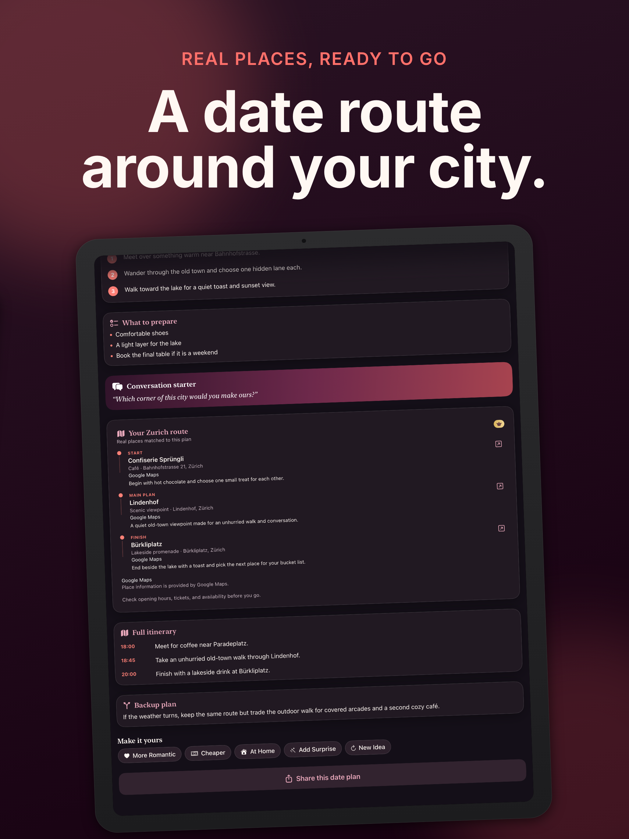 Date Ideas: Date Planner AI screenshot 11