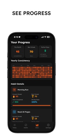 StreakMate - Habit Tracker Screenshot 7 of 8