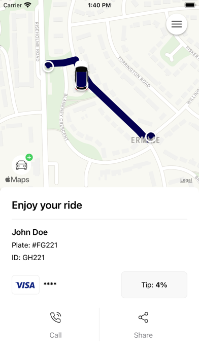 App screenshot