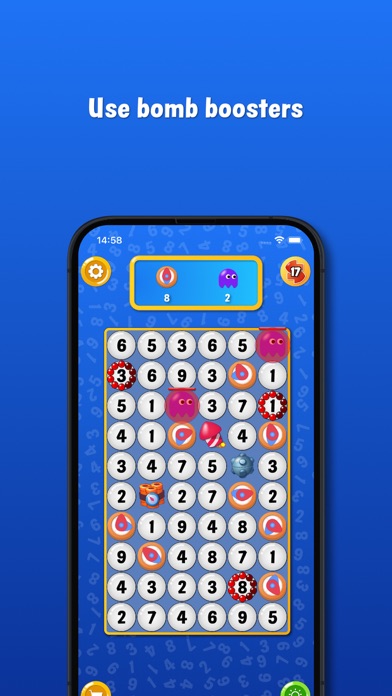 Digit Ninja - math logic game Screenshot