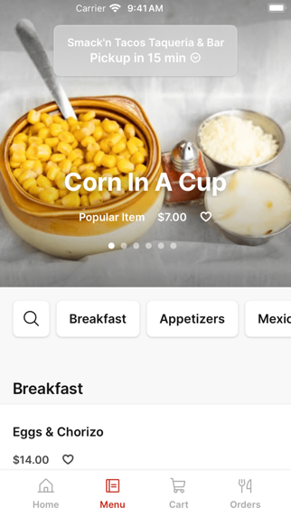 Smack'n Tacos iPhone screenshot 2 - Food & Drink app