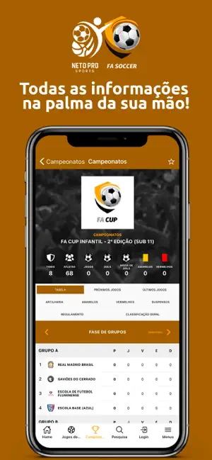 NETO FA SOCCER screenshot 1