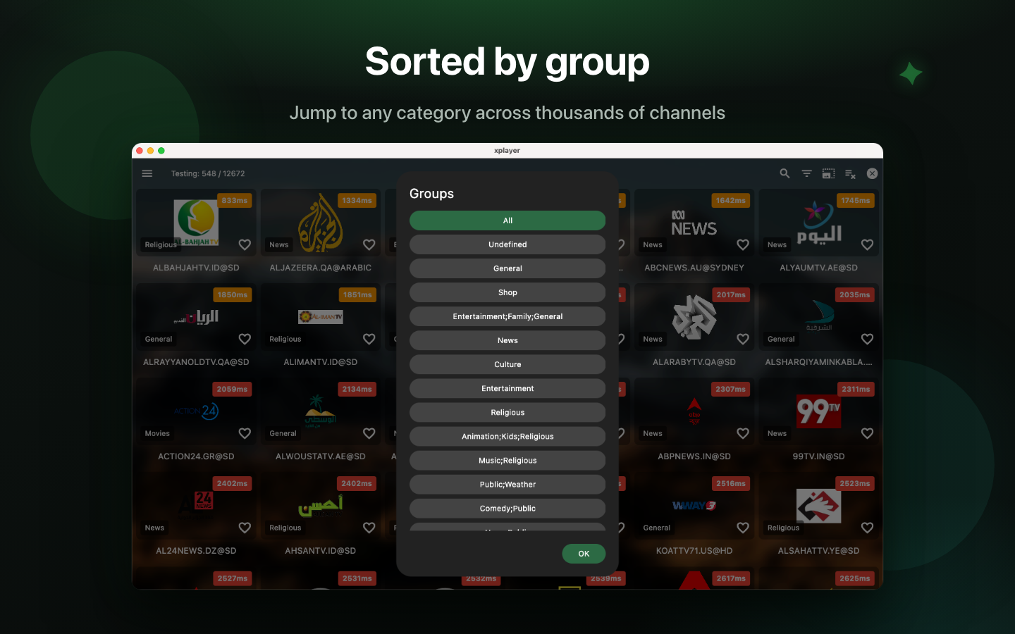 XPlayer - IPTV Player screenshot 10