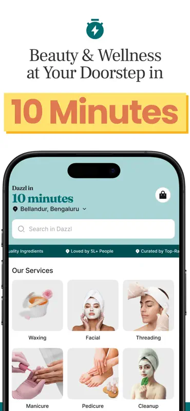 DAZZL : Beauty in 10 minutes screenshot 1 of 7