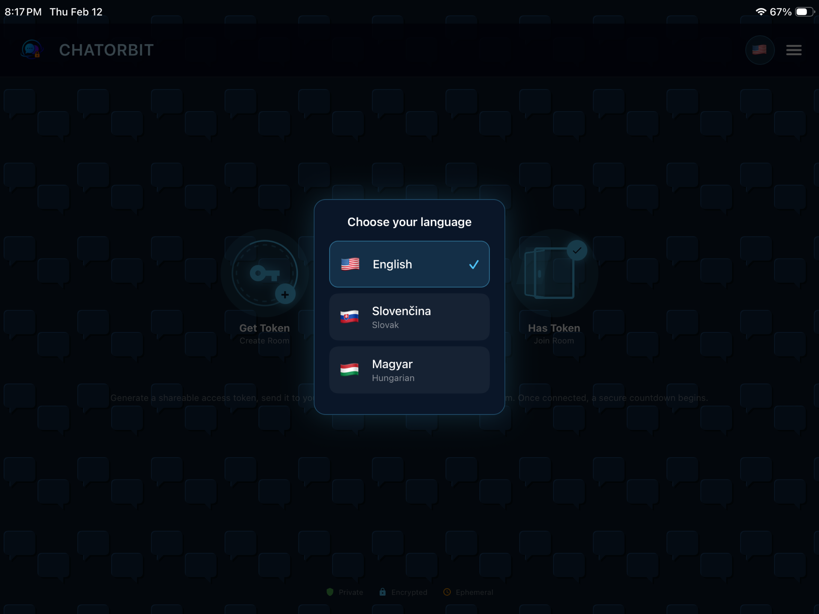 ChatOrbit - Secure Chat screenshot 13