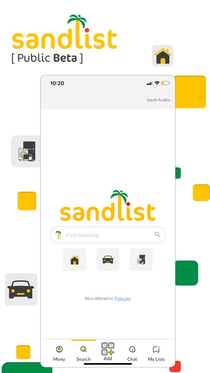 Sandlist KSA