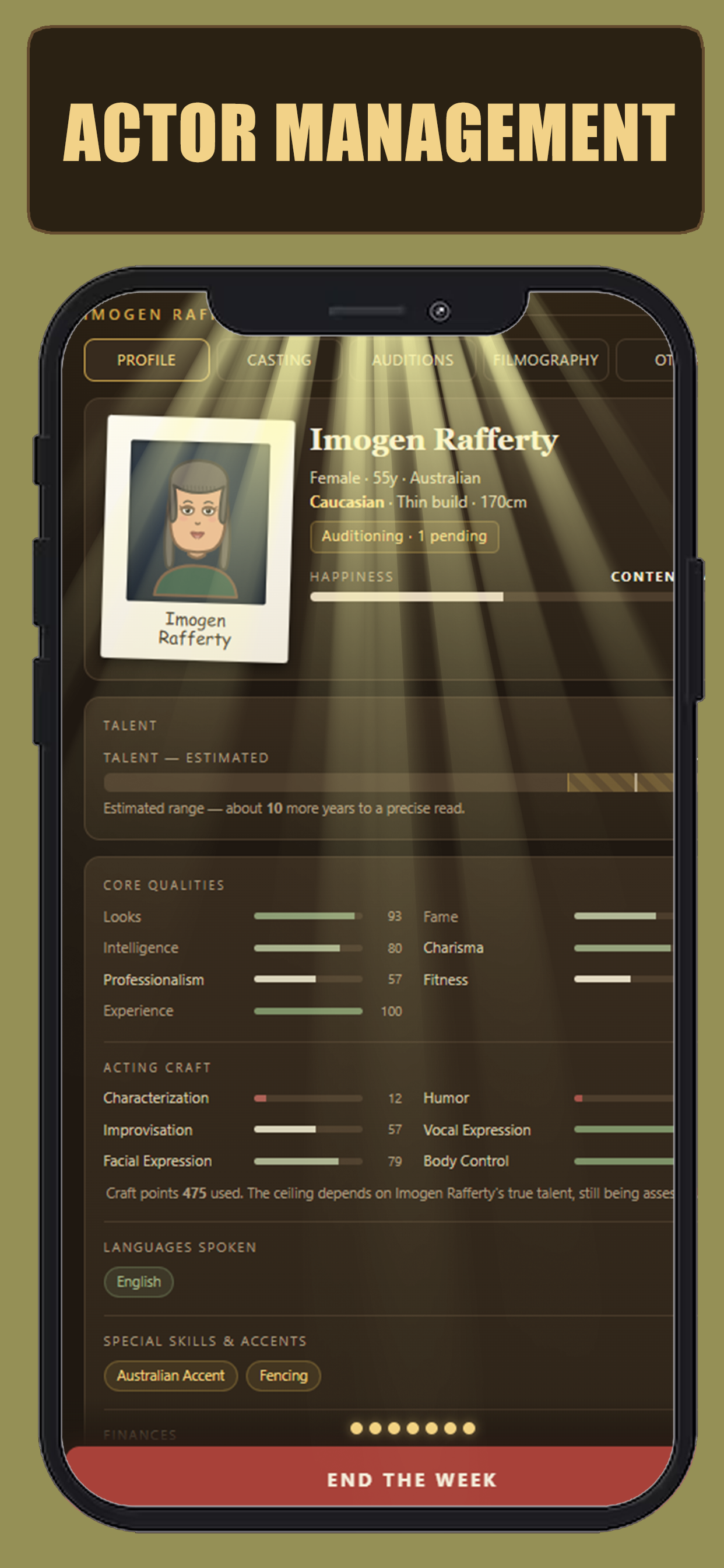 Hollywood Talent Tycoon screenshot 2