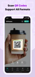 QR Code, Barcode Scanner & 2FA screenshot #1 for iPhone