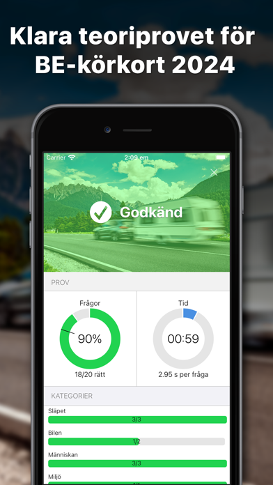 iKörkort BE Screenshot