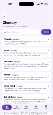 VCE Study Ancient History iPhone screenshot