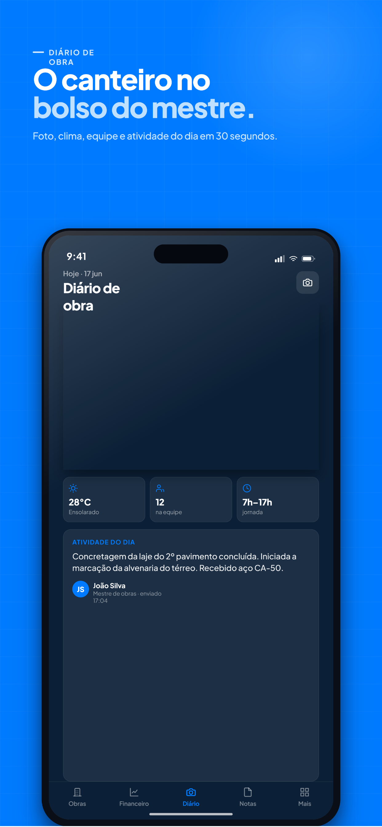 ObraSync - Gestão de obras screenshot 3