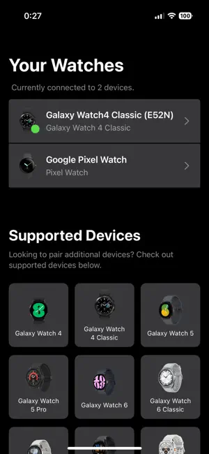Merge: Connect Android Watches screenshot 2