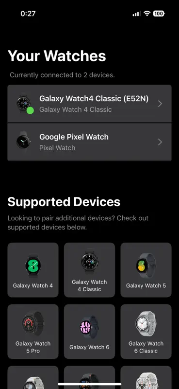 Merge: Connect Android Watches screenshot 2 of 6